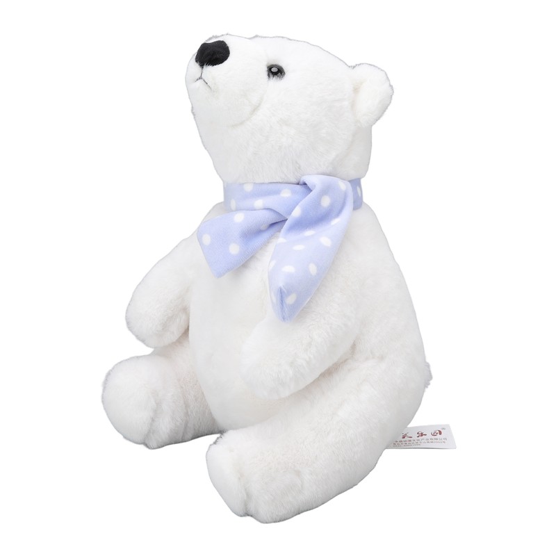 White Bear Stuffed Baby Soft Comfortable Cream Animal Plush Sleep