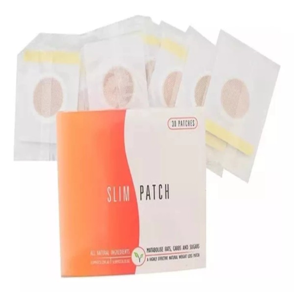 Slim Patch 60 Parches Adelgazantes Imán Sin Rebote Natural