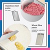 Leogony Double-Sided Titanium Chopping Board, Stainless Steel Cutting Board for