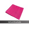 iMaylex Soft 100% Egyptian Cotton Zipper Pillow Case, Cozy and
