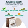 BAMBOEARTH Solid Rice Protein Water Shampoo Bar With Conditioner Effect