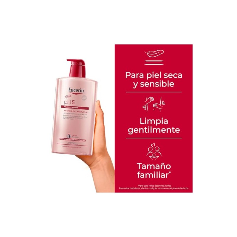 Eucerin Ph5 Aceite Gel Ducha Piel Seca Sensible