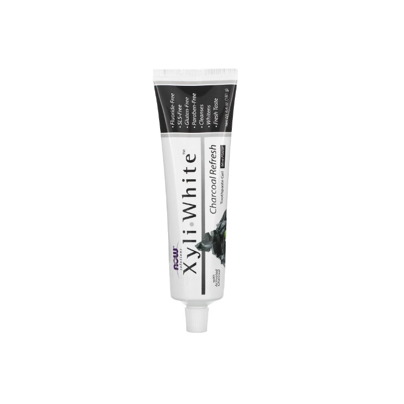 Solutions, XyliWhite, Charcoal Refresh, Toothpaste Gel, Mint, 6.4 oz (181