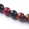 Tiger's Eye Gemstone Beads 8 mm and 6 mm, Tiger