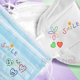 Funny Deco Transfer Mini Tattoo Sticker (1 Sheet) Arm Tattoo Sticker 3-Smile 26ea