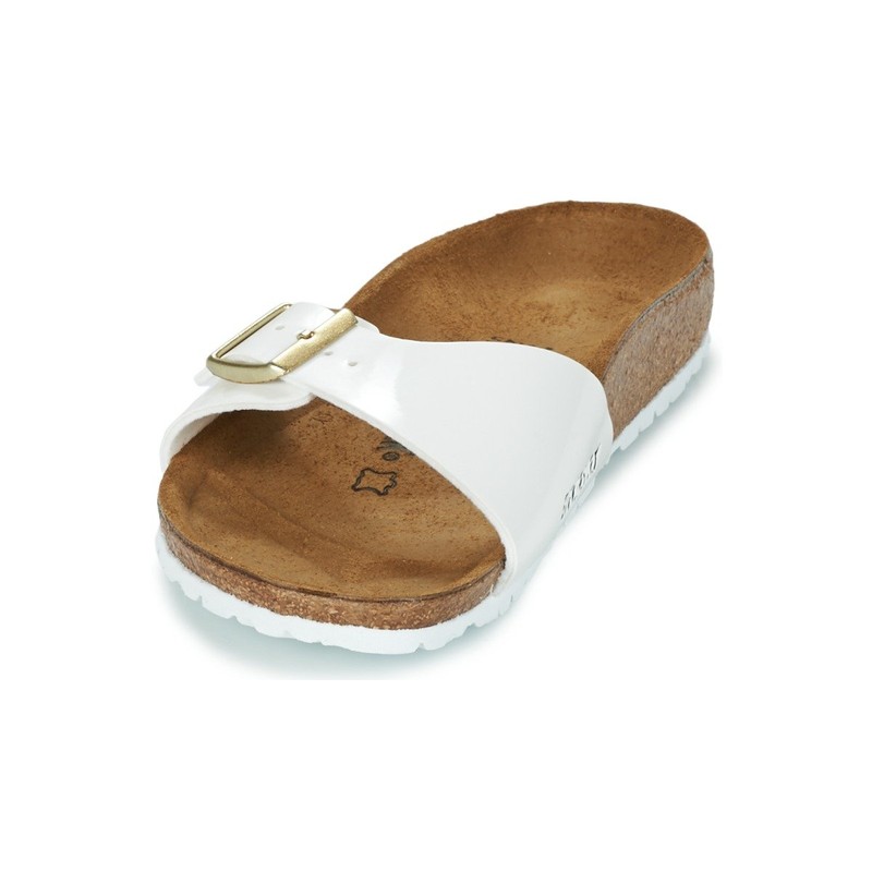 BIRKENSTOCK Women's Mules, White, 5 Narrow