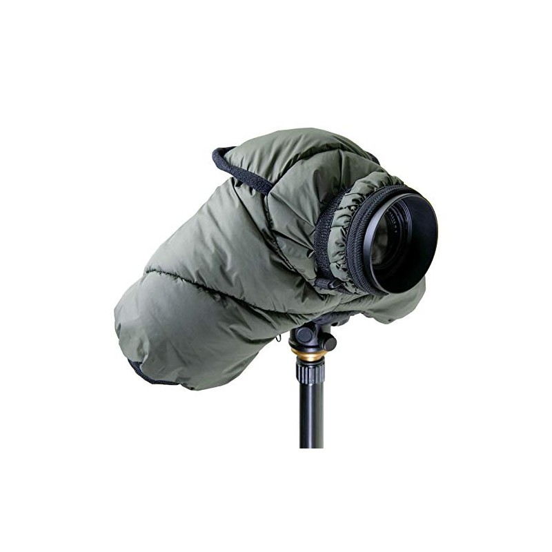 CamRebel Camera Rain Coat Cover, Cold-Proof Warm Cover, Snow or