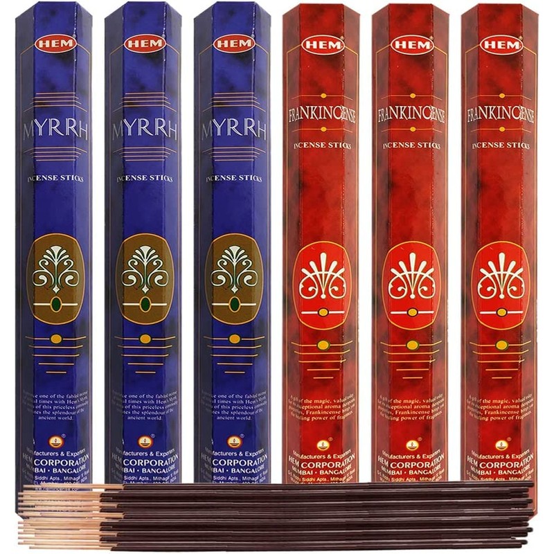 Incense Sticks with Incense Holder Bundle for Spiritual Décor and