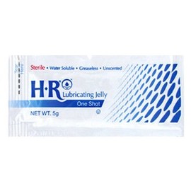HR Sterile Lubricating Jelly 5G Oneshot (1 case of 6 boxes of 144)