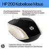 HP 200 Wireless Mouse gold