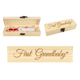 FREEBLOSS Pregnancy Annoucement Pregnancy Test Keepsake Box Baby Reveal to Husband Baby Reveal for Husband, "Baby on The Way" Style