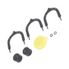 3PCS Golf Putting Gates Aluminum Alloy 3 Different Size Portable