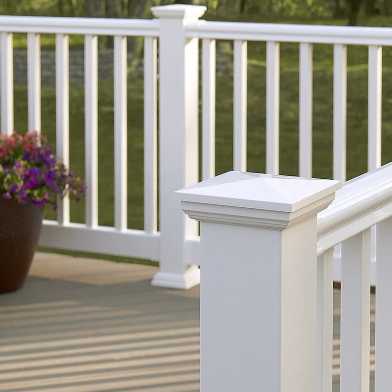 Fiberon (10-Pack) New England Post Sleeve Cap White - Common: