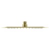 KIBI Cube 12 Inch Ultra Thin Metal Rainfall Shower Head