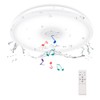 Horevo Bathroom Ceiling Light with Bluetooth Speaker and Remote Control