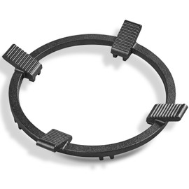 WANGYUANJI Cast Iron Wok Ring for Gas Stove – Fits 6.7" Cookware, Heavy-Duty Non-Slip Stove Rack for Woks, Frying Pans & Pots