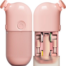 Baby Nail Trimmer Electric, [Mini Size][Ergonomic Grip] Rechargeable Baby Nail File Set for Newborn Toddler or Adults, Safe Baby Nail Clippers for Toes & Fingernails Polish, Trim Care (Pink)