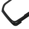 Dashboard Panel Decorative Trim Carbon Fiber Look Easy Clean Replacement