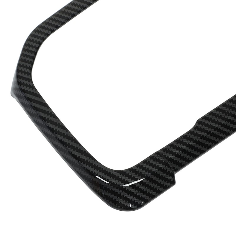 Dashboard Panel Decorative Trim Carbon Fiber Look Easy Clean Replacement