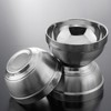 CAMBUY Stainless Steel Cereal Bowls 3 Pack 40 Oz Double