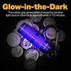 LUX-PRO LP139 Glow-in-the-Dark Key Chain LED Flashlight (16 Pack)