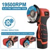 ZFULVO Cordless Brush Angle Grinder Kit, 19500rpm Mini Electric Angle