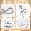 Thank You Gifts for Women Men - Adoption Day Keychain
