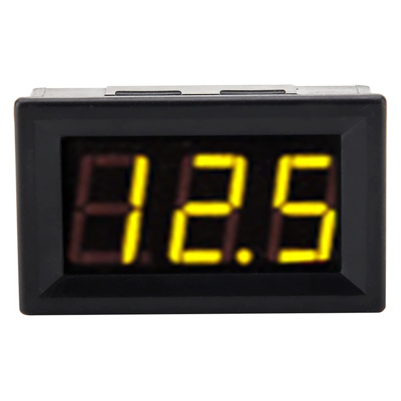 LED Voltmeter Voltage Tester, Digital Display, Voltmeter Panel, High Precision