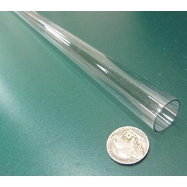 Tenite CAB Butyrate Round Tube .750" (3/4") OD x .687" (11/16") ID x 1/16" Wall x 6 Ft. Length 2 pcs 12 Ft