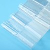 JERCLITY 12 Rolls Aurora Transparent Nail Foil Transfer Sticker Kit