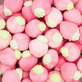 Jelly Filled Raspberry Marshmallows 225g Sweet Pouch