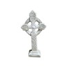 Solid Rock Stoneworks Cross on Base for Garden, Concrete, 16