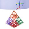 63pcs Magnetic Building Sticks Blocks Toys with Iron Box Exercise