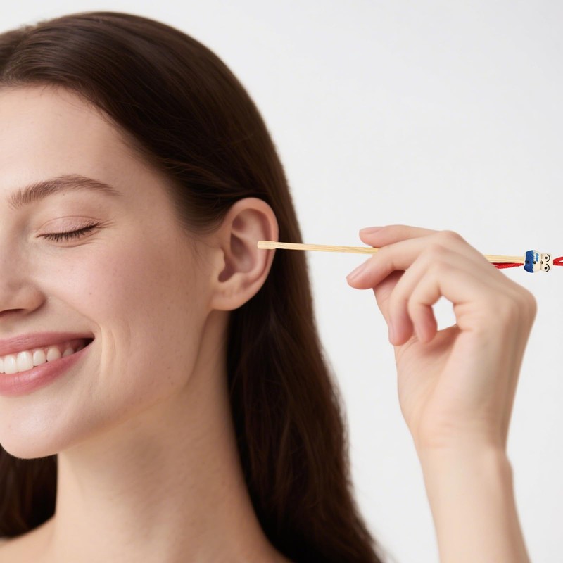 Bamboo Ear Cleaner Ear Pick & Ear Spoon Kit -