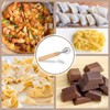 JJUNW Pasta Cutter Wheel, Ravioli Cutter Wheel with Roller, Dumpling