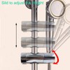 Universal Adjustable Shower Head Holder Slide Bar Bracket Replacement For