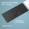Notsu Dotted Reporter's Notebooks 2-Pack | Black Pocket Spiral Reporter