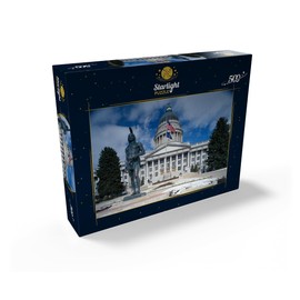 MyPuzzle Capitol Dome, Salt Lake City, Utah, USA - Premium 500 Piece Jigsaw Puzzle for Adults