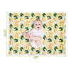 Lemon Baby Blanket for Boys Girls Soft Fleece Minky Blanket