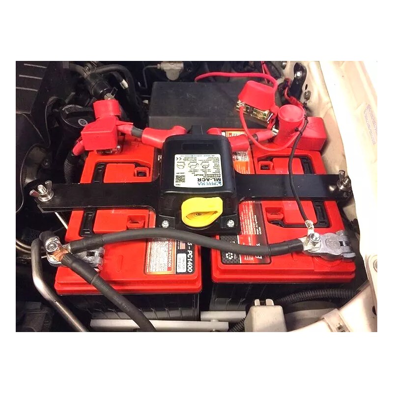 AMP 200 Amp Heavy Duty Dual Auxiliary Battery Isolator Complete