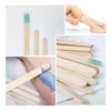 200 Pieces Disposable Wooden Wax Spatulas Wax Applicator Sticks for