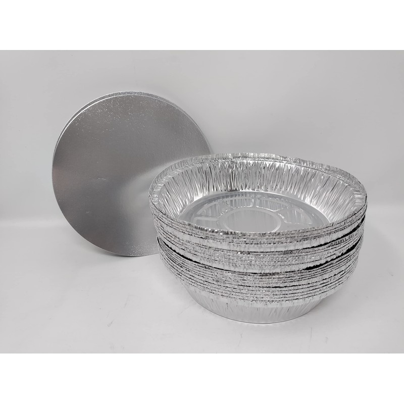 Foglish Home & Garden 15 x Round 7" 18cm Aluminium