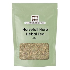 Horsetail Herb (Equisetum Arvense) Herbal Tea 50g by Manor Springs
