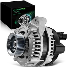 SZKAIDAG Upgraded Alternator for:-Honda Odyssey 2002 2003 2004 3.5L, Pilot 2003-2004, for:-Acura MDX 2001-2002 3.5L V6, 12V 130Amp 6-Groove Pulley Clockwise Replace OE# 31100-PGK-A01, 13918N (ALL NEW)