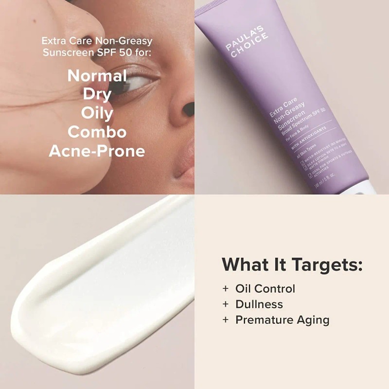 Protector Solar No Graso Extra Care De Paula Choice Spf