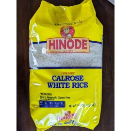Hinode Calrose White Medium Grain Rice - 10 pound bag