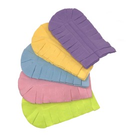 Xanitize Fleece Refills for Swiffer Hand Duster - Reusable, Dry Duster - 5-Pack Rainbow (Pastel)