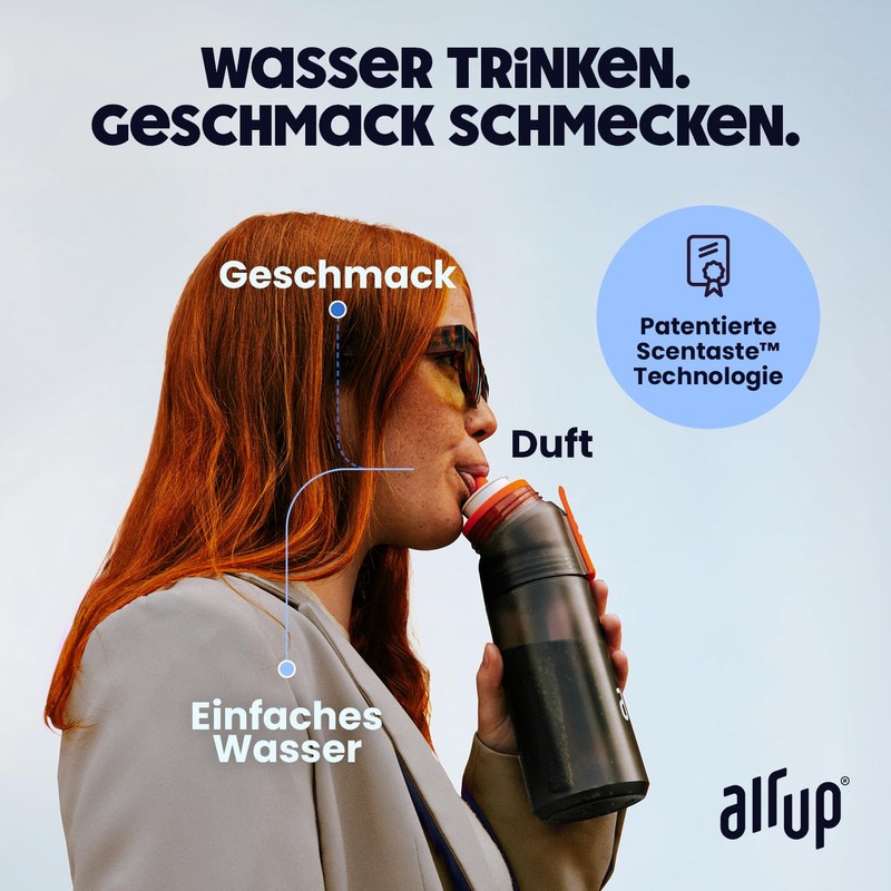 air up® Bottle Original Gen 2 (600 ml) Including 5