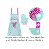 Emily ́s Check Chef's Hat in One Size or Kitchen