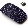 CJCBROES 2.4G Wireless Mouse with Cute Pattern Design for All